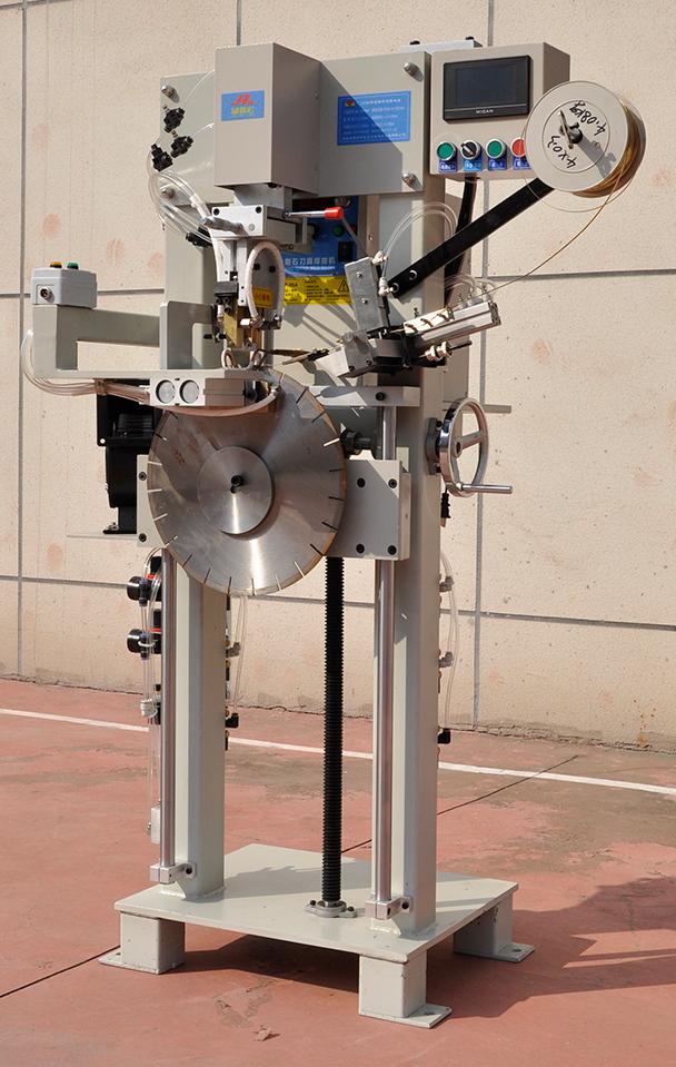 Semi Automatic Diamond Saw Blade Segment Brazing Machine